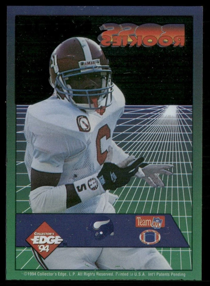 1994 Collector's Edge Boss Rookies David Palmer #10 *D* - Image 2 of 2