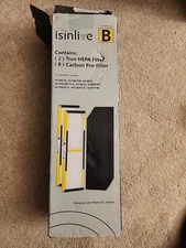 Replacement Hepa Filters 2 True Hepa Filters And 8 Carbon Pre-filters Size B