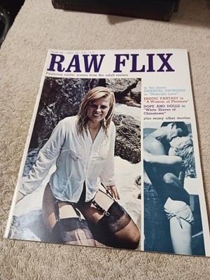 Raw Flix Magazine Volume 1 one number one 1967 grindhouse films movies