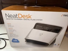 NeatDesk Desktop Scanner & Digital Filing System ND-1000 Mac Or Windows No CD