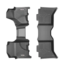 3D Floor Mats Liners For 13-23 Dodge Ram 1500 Crew Cab Pickup TPE Rubber