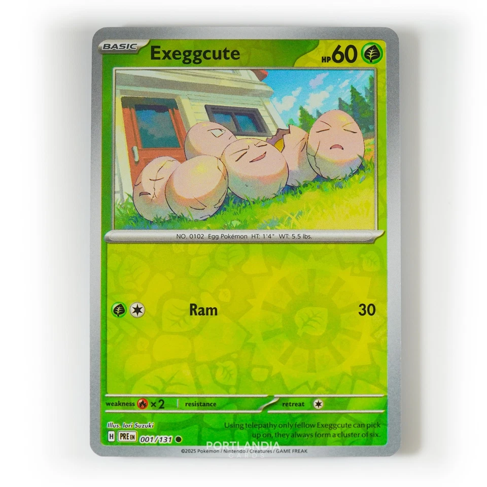 Pokemon - Prismatic Evolutions - Reverse Holo Cards - Scarlet & Violet Singles