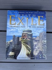 Myst III: Exile PC Game Windows Macintosh 2001 Edition Complete In BOX