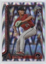 2025 Topps Chrome RayWave Refractor Cristian Mena #102 1ny5
