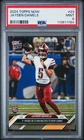 2024 Topps Now - Jayden Daniels #23 4th Rookie QB to Win Multiple Playoff PSA 9