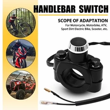 1X Motorcycle Controller Switch for 7/8" Handlebar Horn Button Start Switch