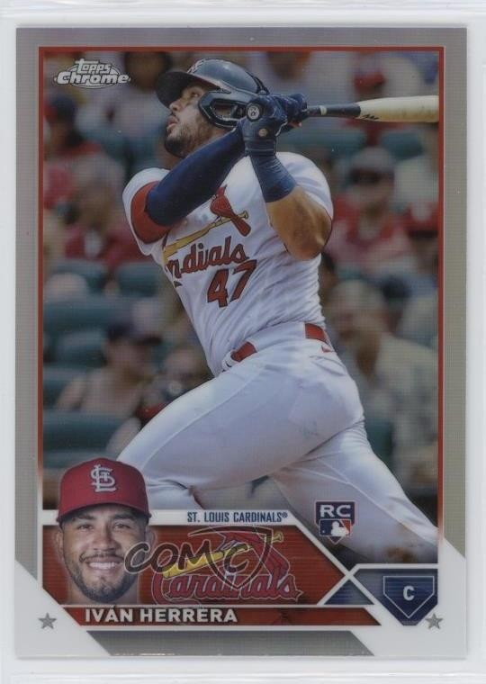 2023 Topps Chrome Refractor Ivan Herrera Iván Herrera #177 Rookie RC 12g7