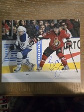 Brian Lee Hand Signed 8x10 Photo Ottawa Senators Moorhead Spuds  Autographed 