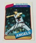 1980 Nolan Ryan Topps Baseball Card #580 California Angels