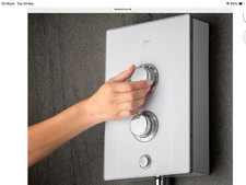 BNIB Mira Decor White Electric Shower, 9.5kW (1.1894.008)