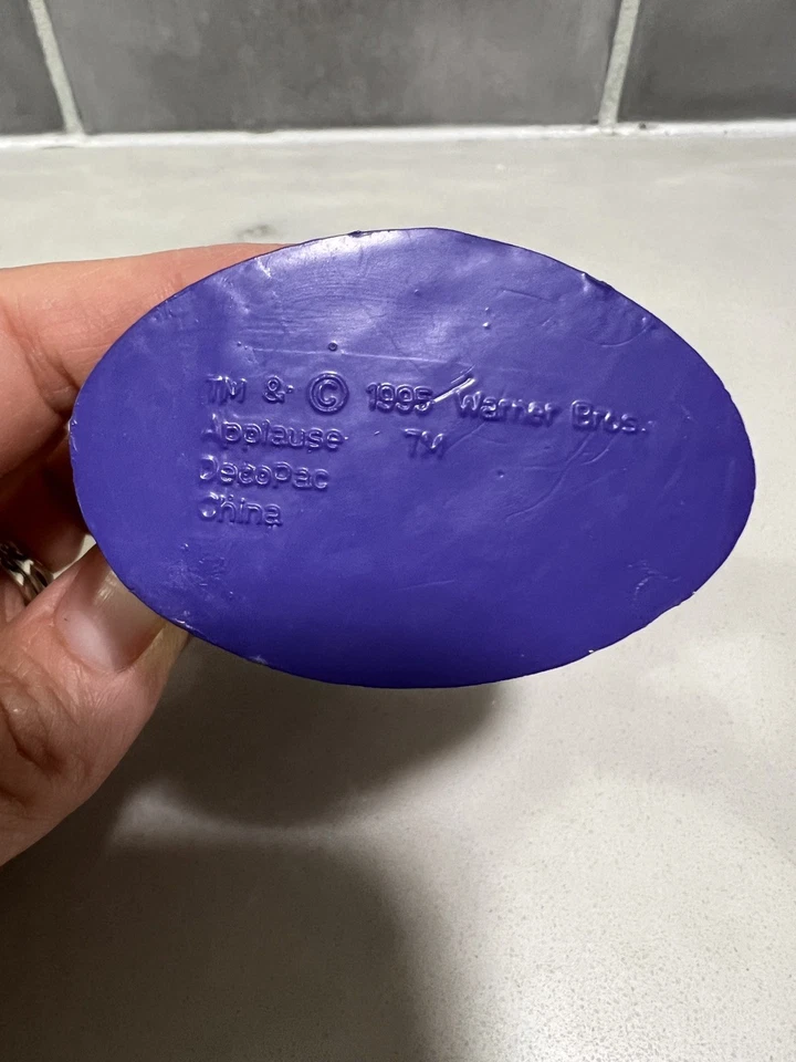 Vintage 1995 Sylvester & Tweety Looney Tunes Warner Bros. Cake Topper PVC Figure - Image 3 of 4