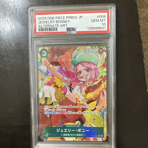 Jewelry Bonney (Alternate Art) graded PSA 10 for sale on eBay