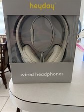Heyday Wired on-Ear Headphones Ivory Comfort Fit New-Sealed