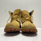 Timberland 6-Inch Premium Wheat Waterproof Nubuck Boots Junior Size 5.5 M — photo 2