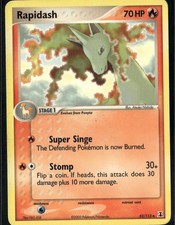Rapidash Uncommon Delta Species 52/113 Fire Pokemon Card on eBay