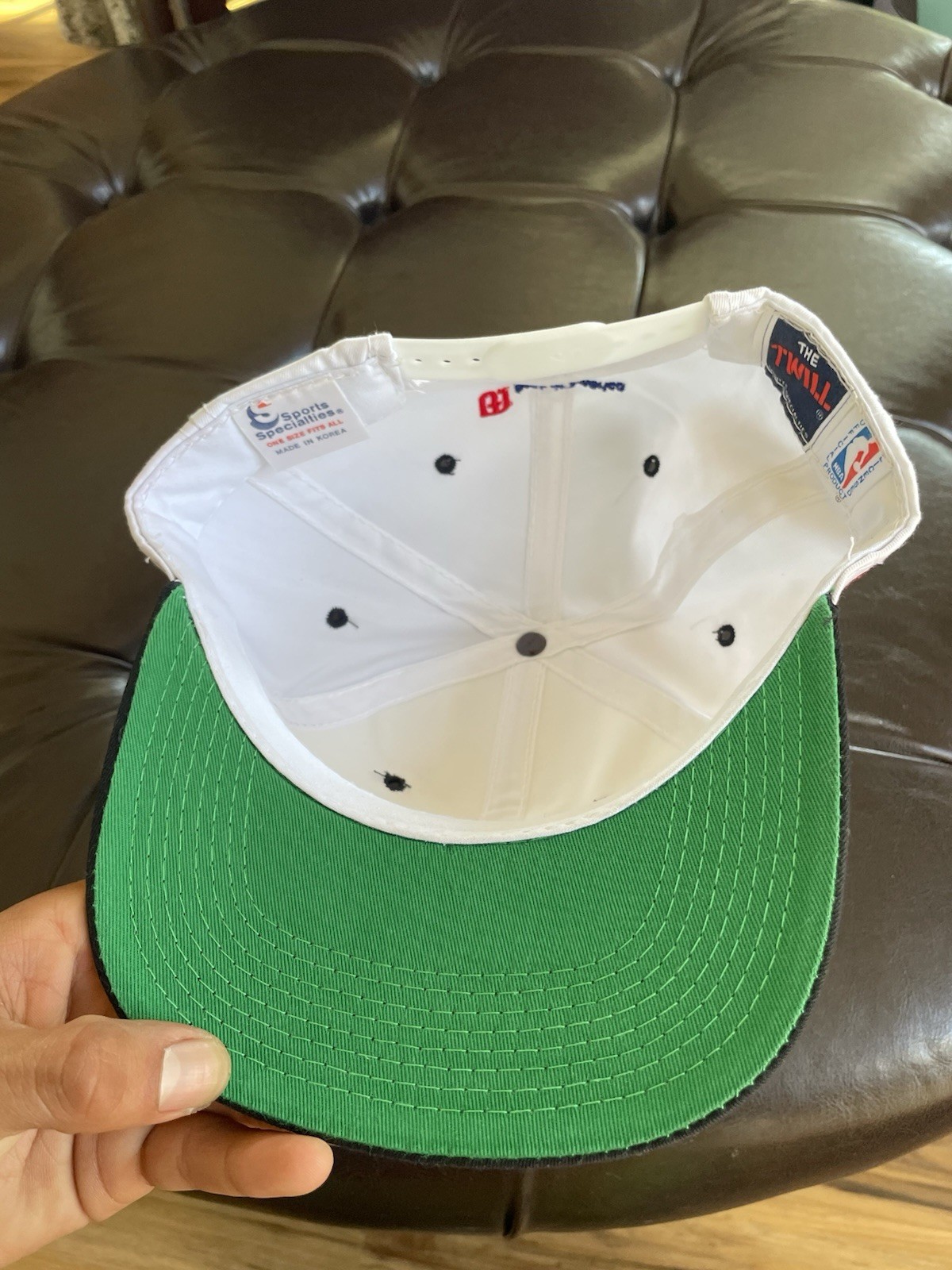 Blazer Vintage SnapBack Scripted White Twill Snap… - image 8