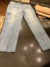 DG2 Diane Gilman Skinny Jeans Large Tall Pull On NWT