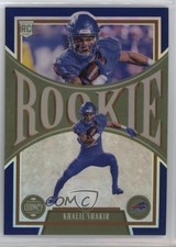 2022 Panini Legacy Rookies Premium Edition Sapphire 34/35 Khalil Shakir #163 3hd