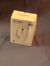 TECKNET Bluetooth Wireless Mouse 4800 DPI 6 Buttons 2-Year Battery New Open Box