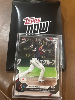 2026 Topps Now Shohei Ohtani WBC Grand Slam #WB4 Dodgers Japan. IN