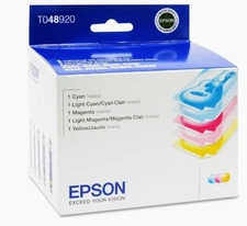 Epson T048920 Multipack 5 Color Ink Cartridges