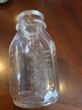 Vintage Glass Baby Bottle 4oz Evenflo 120cc , Pyrex