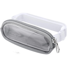 Nylon Lip Balm Holder for Car Visor - Elastic Compact Organizer 10.5x3x3.5cm