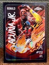2026 Topps Chrome Baseball Ultra-Violet SSP Ronald Acuna Jr. #UV-3