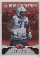 2013 Certified New Generation Mirror Red 175/250 DJ Fluker #258 b6y