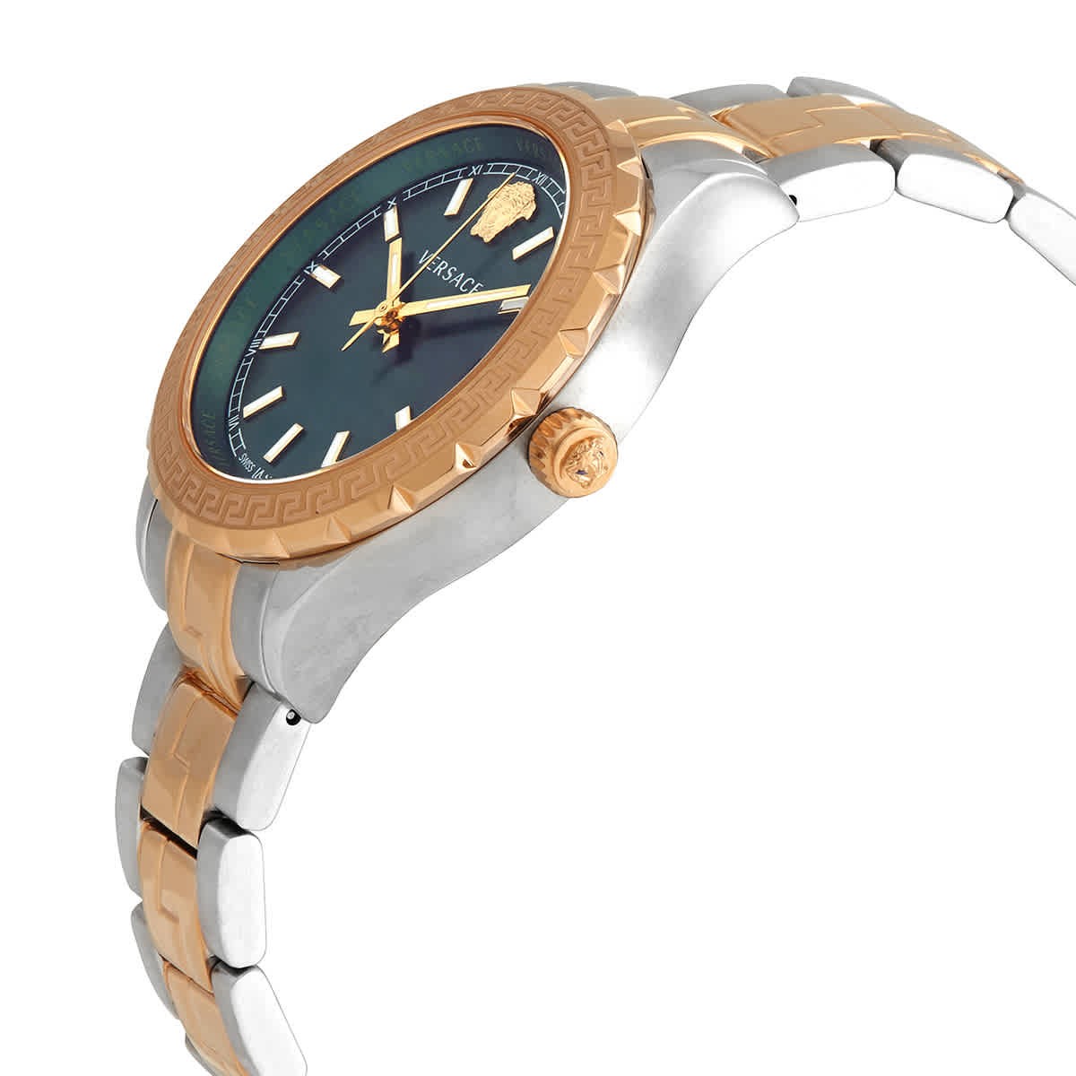 Versace V1205      0016  Green Dial 35 mm Women's Watch New thumbnail 2