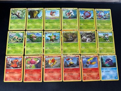 2014 Pokemon XY BASE SET Series Collection NEAR COMPLETE Non Holo Cards Lot RARE