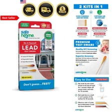 Lead Detection Kit DIY Swabs  Lead on Surfaces for Home and Contractors