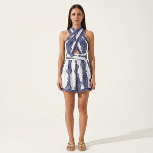 split maxi romper dress with shorts Amazon.com: Kormei Womens Sleeveless Scoop Neck Floral Rayon Party Split Maxi Romper Dress XS Apricot&Blue : Clothing, Shoes & Jewelry
