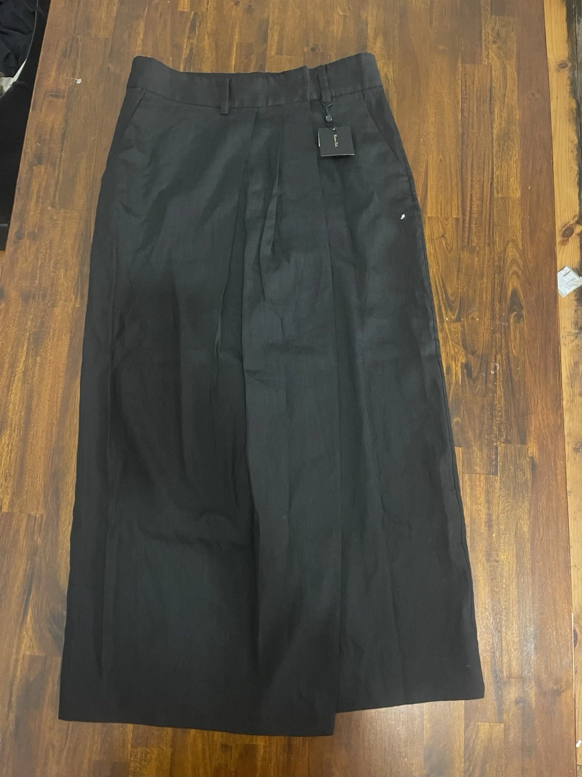 Massimo Dutti Linen Blend Wrap Skirt Size Μ uk12