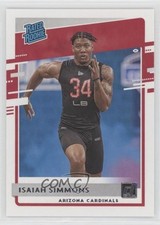 2020 Panini Donruss Rated Rookie Isaiah Simmons #349 1f17