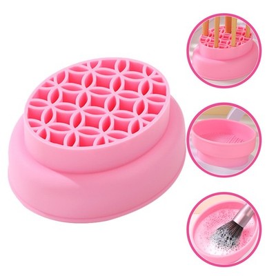 Makeup Pinselreinig Trockner Für Make-up-pinsel Silikonschüssel -Pinseltrockner