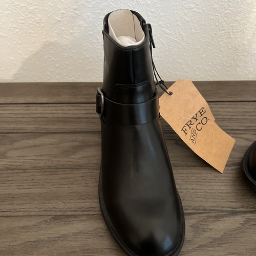 Frye & Company Women’s Cormac Black Side Zip Ankle Boots Size 7 $95 - Picture 9 of 21