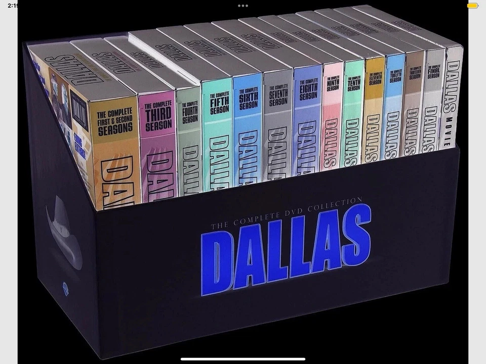 Dallas: The Complete DVD Collection All 14 Seasons & 3 Movies (DVD Set) Foto 2 de 2
