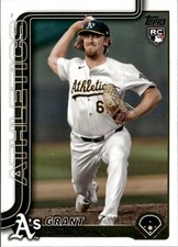 2025 Topps Series 2 - Grant Holman Oakland Athletics #634 (RC)