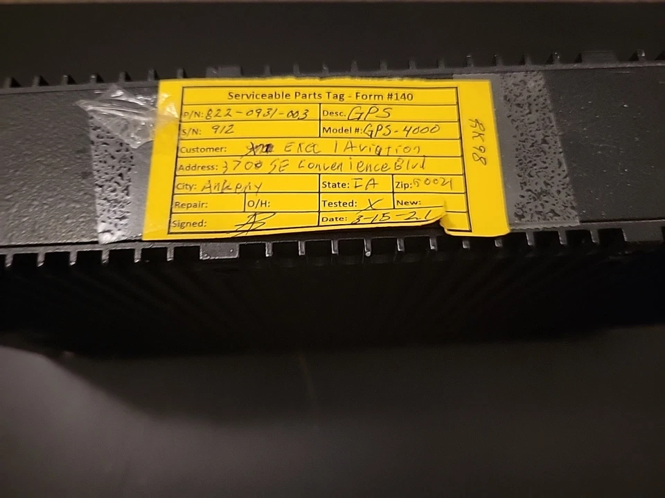 BEECHJET 400/400A, GPS, P/N 822-0931-003 Foto 4 de 4