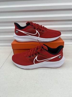 Nike Air Zoom Pegasus 39 Men's Size 14 Georgia Bulldogs Running Shoes DR1990-600