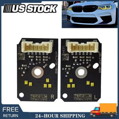 FOR BMW G30 530i 540i F90 M5 17-20 DAYTIME RUNNING LIGHTS YELLOW DRL LED BOARDS