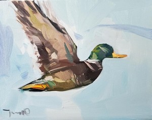 The Duck Fine Art PRINT of Oil Painting by Artist Jose TRUJILLO 11x14
