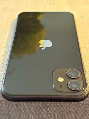 Apple iPhone 11 64 GB Schwarz Slate Smartphone mit Dual-Kamera hinten