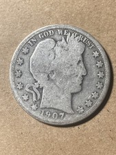 1907 O Barber Half Dollar - As Shown! (#2167)