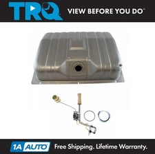 TRQ Fuel Gas Tank & Sending Unit Kit 20 Gallon w/ Drain Plug for Mustang Cougar