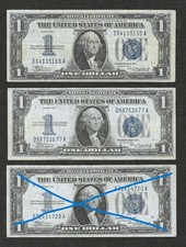 1934 $1 SILVER CERTIFICATE ~ FUNNYBACK FR 1606 ~ NICE VERY FINE ~ YOUR CHOICE