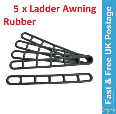 PLS 5 x Gummi Leiterband Gurt Zelt Vorzelt 210 mm Pavillon Wohnmobil - 6017800