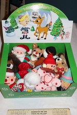 1998 Set 12 Rudolph Island of Misfit Toys Plush Bean Bag CVS W TAG Rankin w/ Box