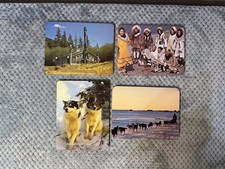 Vintage Alaskan Souvenir Hot Mats - Wall Plaques Lot of 4 Made In USA